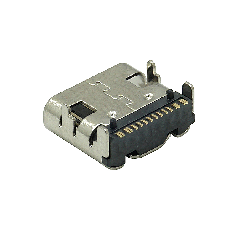 USB母座TYPE-C 2.0 16PIN 板上型