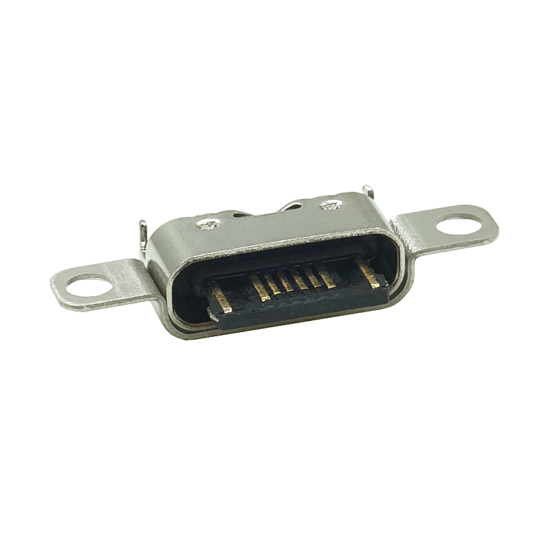 USB连接器2.0Type C 16PIN双壳超短体双外壳
