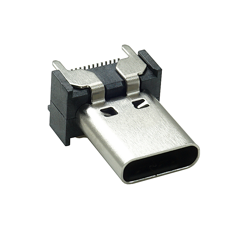 USB 3.1 TYPE-C 24PIN母座立式贴片